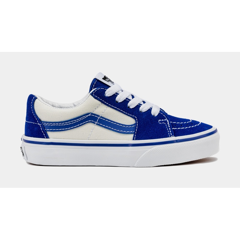 SK8-Low Preschool Lifestyle Shoes (Blue/Marshmallow)