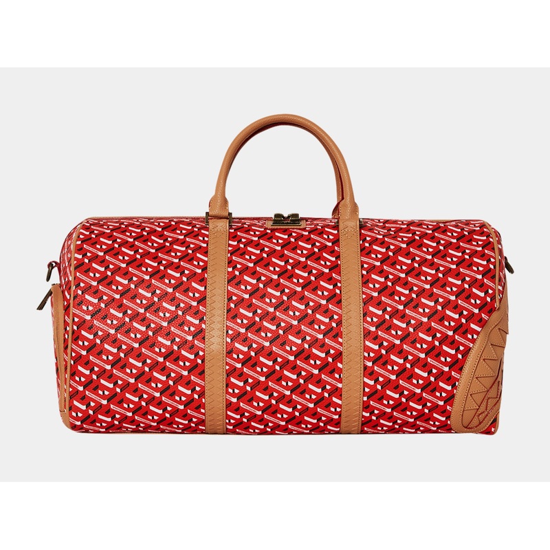 The 3DSG Concorde Mens Duffle Bag (Red)