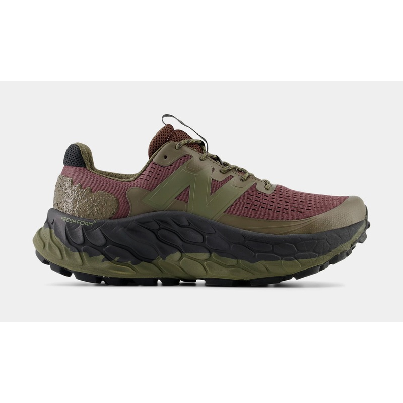 Trail More v3 Fresh Foam Mens Running Shoes (Dark Camo/Licorice)