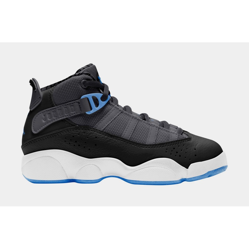 6 Rings Preschool Basketball Shoes (Anthracite/Black/White/University Blue)