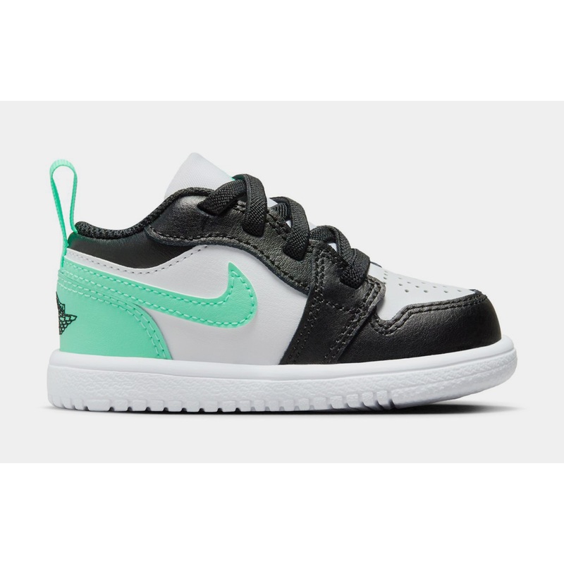 Air Jordan 1 Low Alt Infant Toddler Lifestyle Shoes (White/Green Glow/Black)
