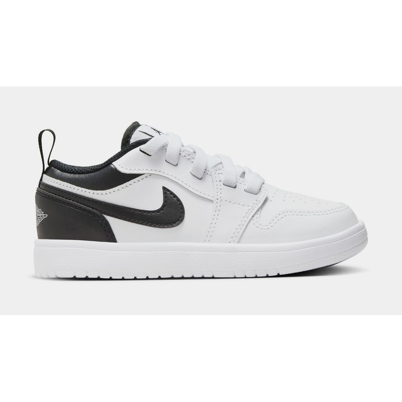 Air Jordan 1 Low Alt Preschool Lifestyle Shoes (White/White/Black)