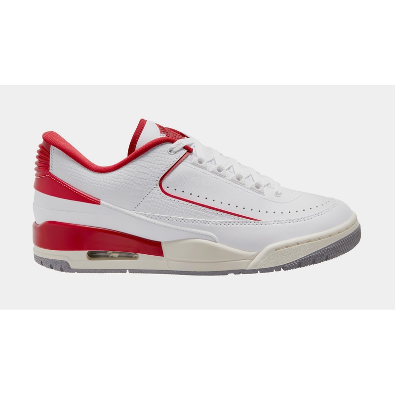 Air Jordan 2/3 Varsity Red Mens Lifestyle Shoes (White/Red/Sail)