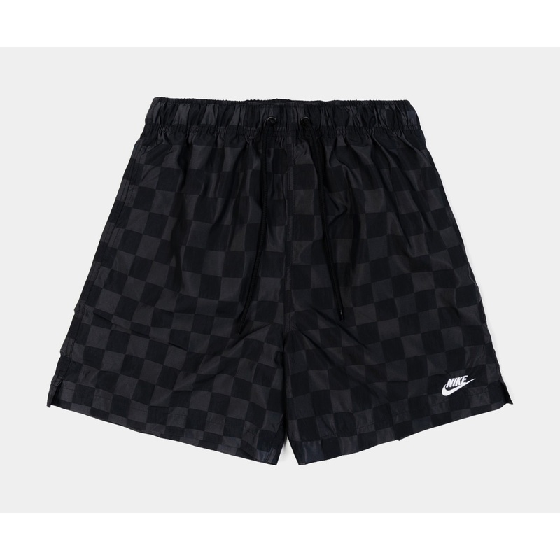 Club Flow Checkered Mens Short (Black)