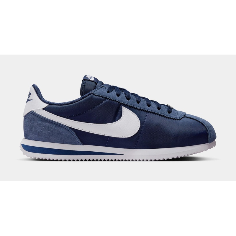 Cortez TXT Mens Lifestyle Shoes (Midnight Navy/White)