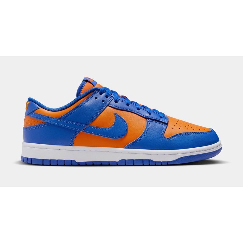 Dunk Low Mens Lifestyle Shoes (Bright Ceramic/Team Royal/University Red)