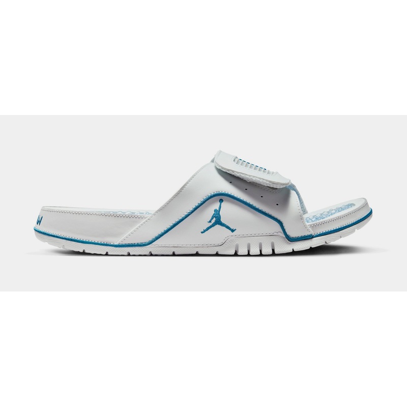 Hydro 4 Retro Slides Mens Sandals (Off-White/Neutral Grey/Industrial Blue)