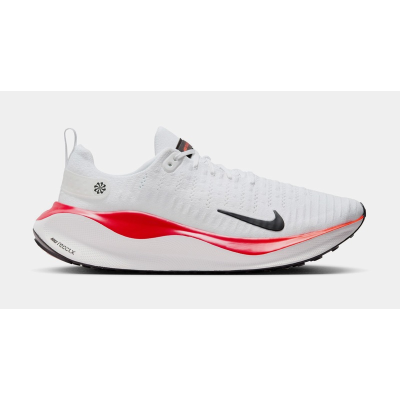 Infinity RN 4 Mens Running Shoes (White/Black/Platinum Tint/Bright Crimson)