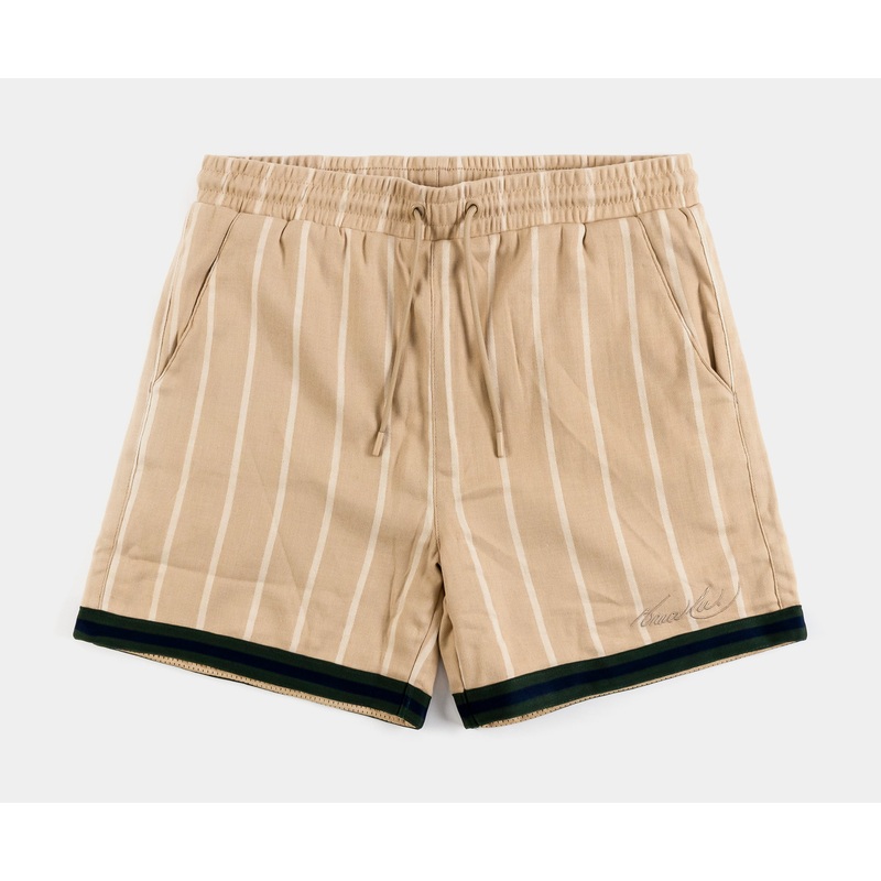 SP x Bruce Lee Baseball Mens Shorts (Beige)