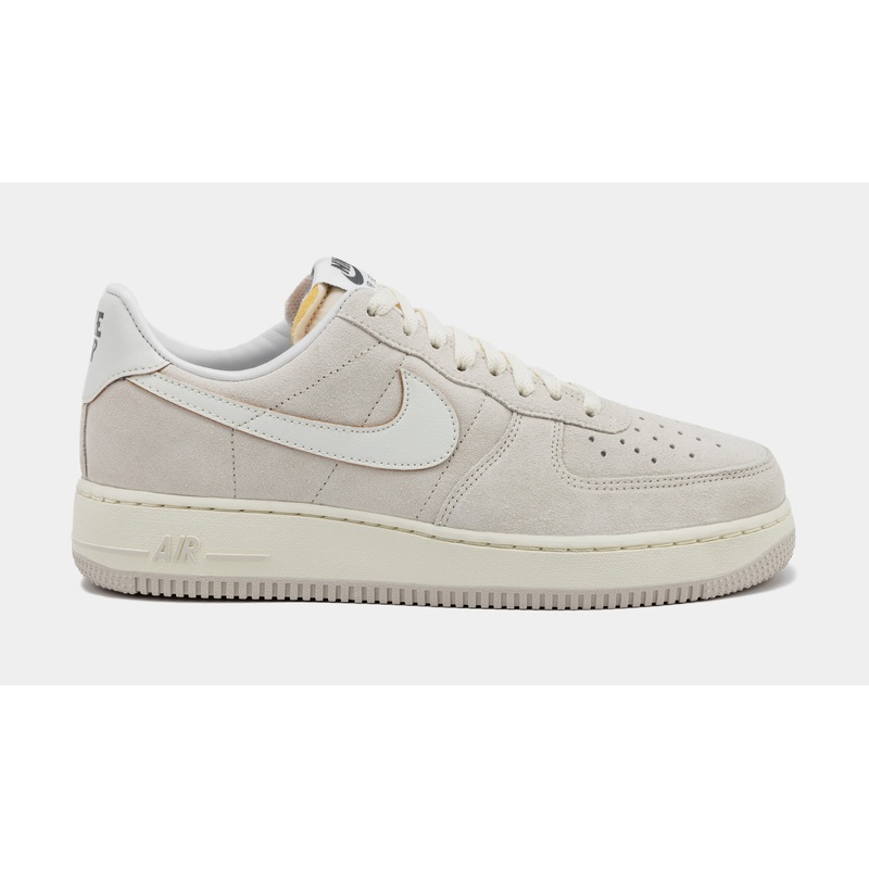 Air Force 1 Low Athletic Department Mens Basketball Shoes (Light Orewood Brown/Coconut Milk/Deep Jungle/Sail)