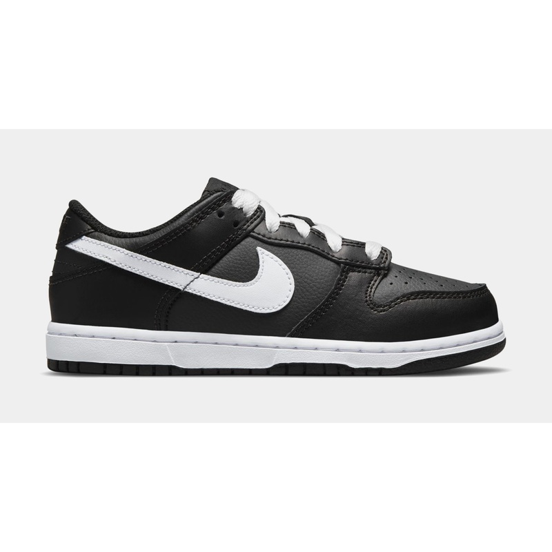 Dunk Low Preschool Lifestyle Shoes (Black/White)
