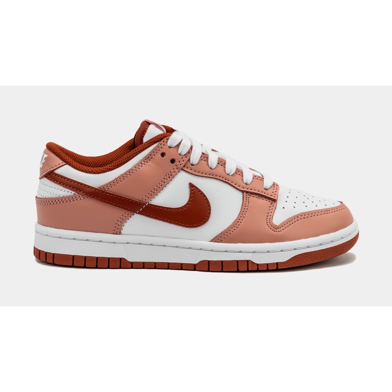 Dunk Low Rugged Orange Womens Lifestyle Shoes (Red Stardust/Rugged Orange/White) Free Shipping