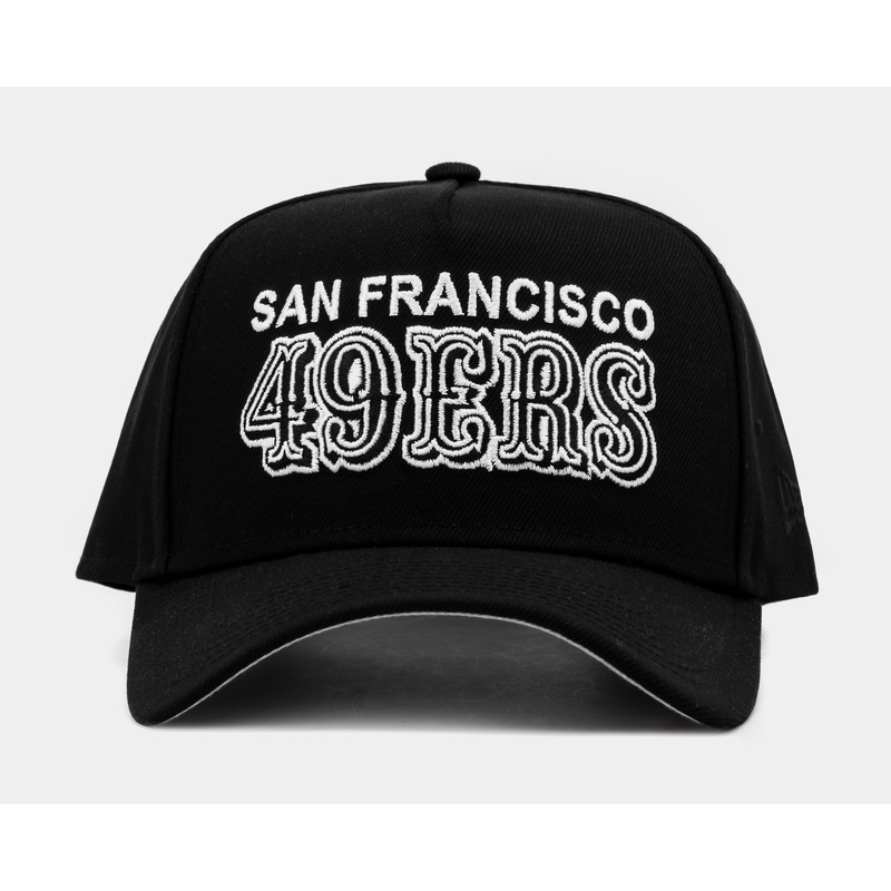 Exclusive San Francisco 49ers 9Forty Snapback Mens Hat (Black/White)