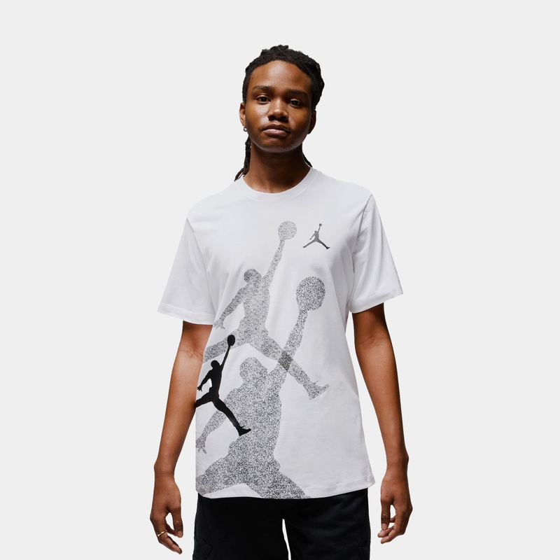 HBR Jordan Graphic Mens Short Sleeve Shirt (Black/White)