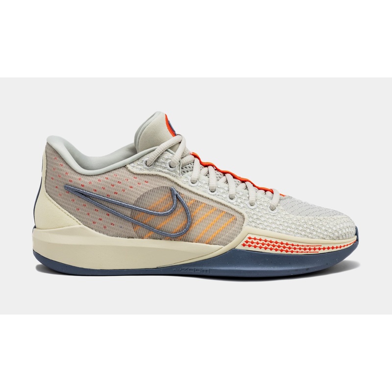 Sabrina 1 Grounded Womens Basketball Shoes (Light Bone/Ashen Slate/Coconut Milk/Laser Orange)