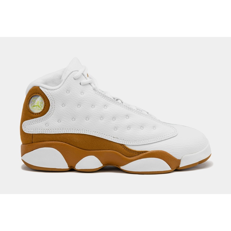 Air Jordan 13 Retro Wheat Preschool Lifestyle Shoes (White/Wheat)