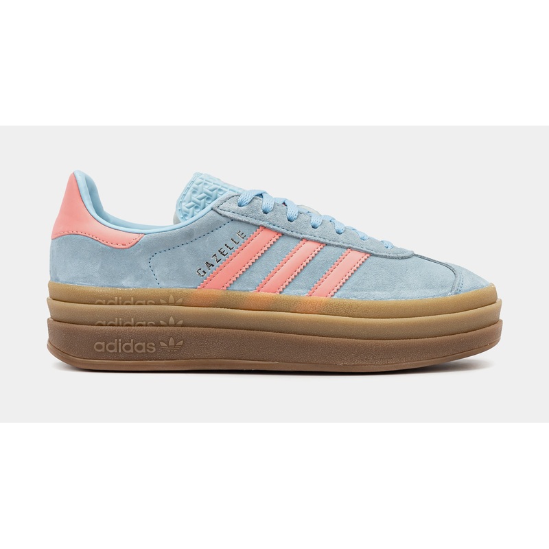Gazelle Bold Grade School Lifestyle Shoes (Baby Blue/Pink)