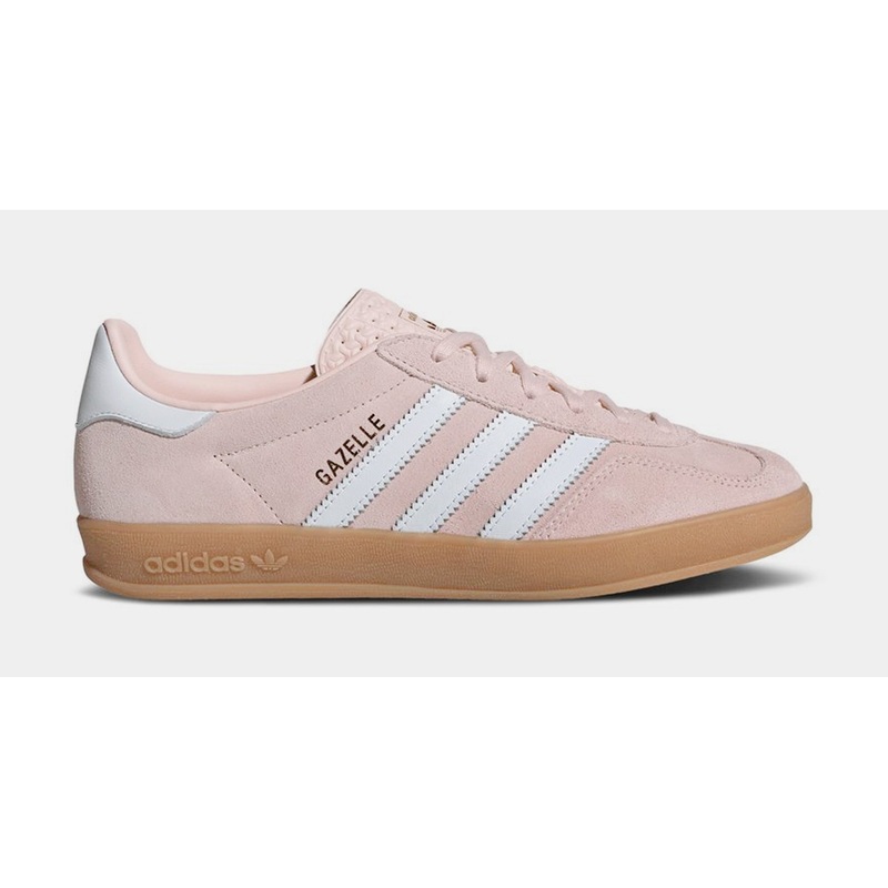 Gazelle Indoor Womens Lifestyle Shoes (Sandy Pink/White/Gum)