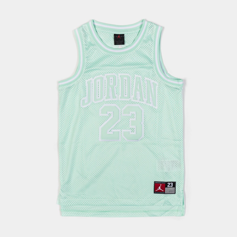 JDN 23 Grade School Jersey (Mint/White)