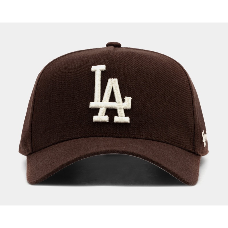 Los Angeles Dodgers MVP Snapback Mens Hat (Brown)