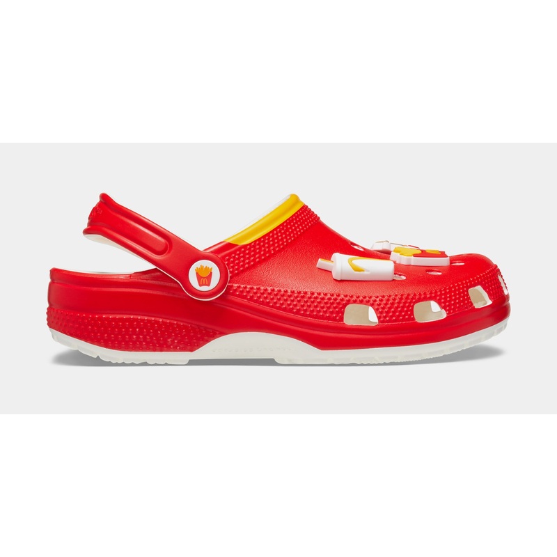 McDonalds Classic Clog Mens Sandals (Red/Yellow)