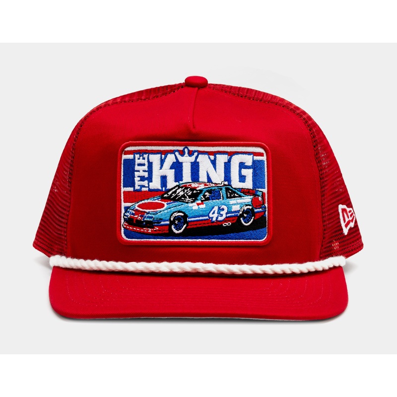 Richard Petty The King Golfer Snapback Mens Hat (Red/White)