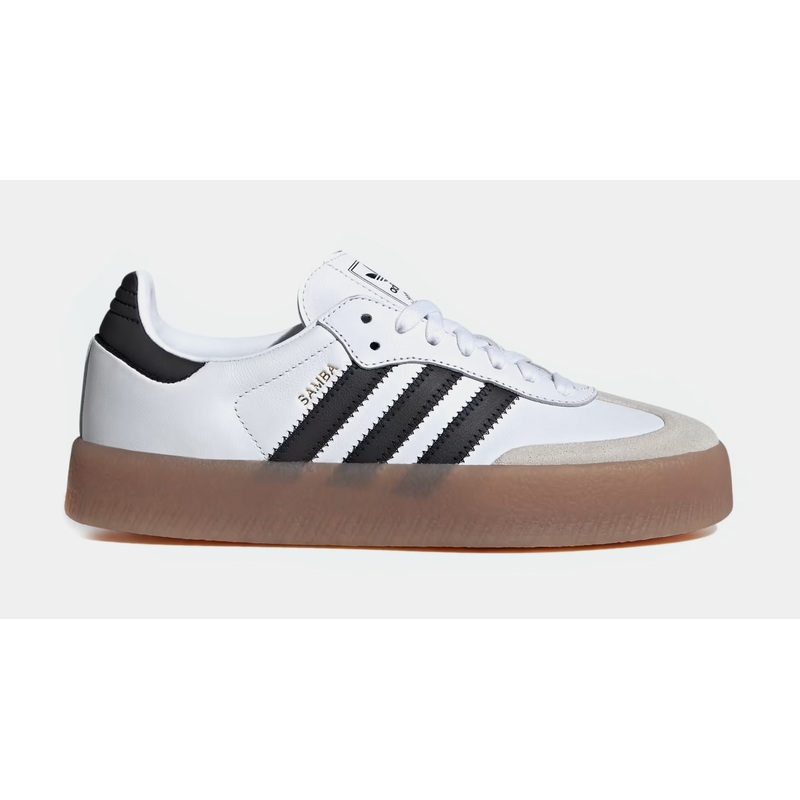 Sambae Womens Lifestyle Shoes (White/Core Black/Metallic)