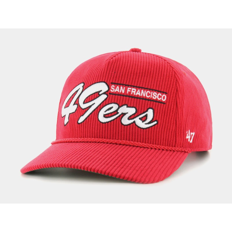 San Francisco 49ers Gridiron ’47 Hitch Relaxed Fit Mens Hat (Red/White)