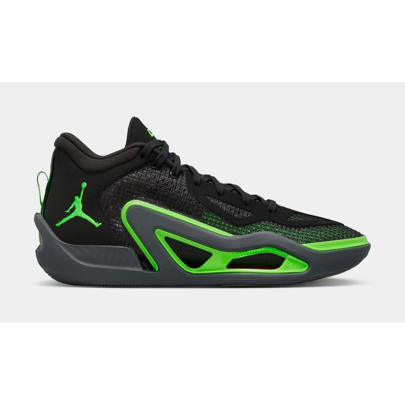 Tatum 1 Away Team Mens Basketball Shoes (Black/Anthracite/Green Strike)