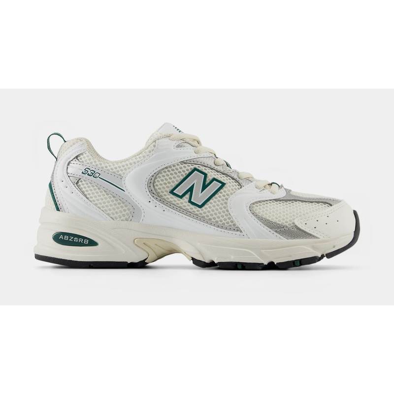 530 Mens Running Shoes (Sea Salt/Green)