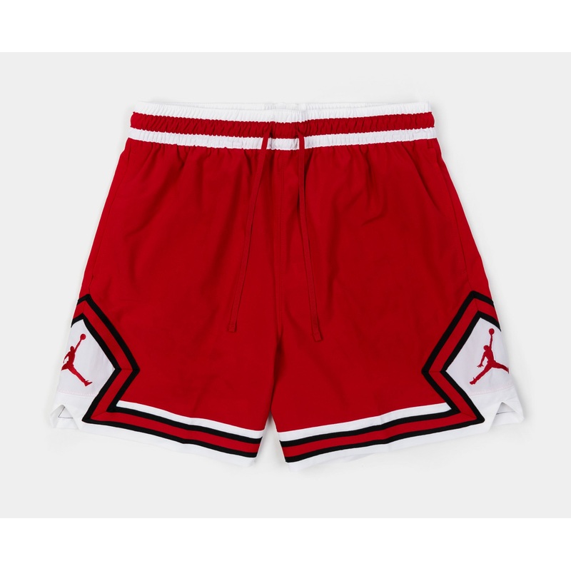 Diamond 84 Olympic Woven Mens Lifestyle Shorts (Red/White)