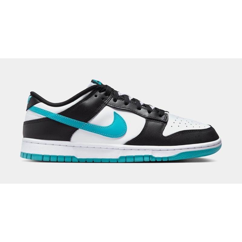 Dunk Low Retro Mens Lifestyle Shoes (White/Dusty Cactus/Black)