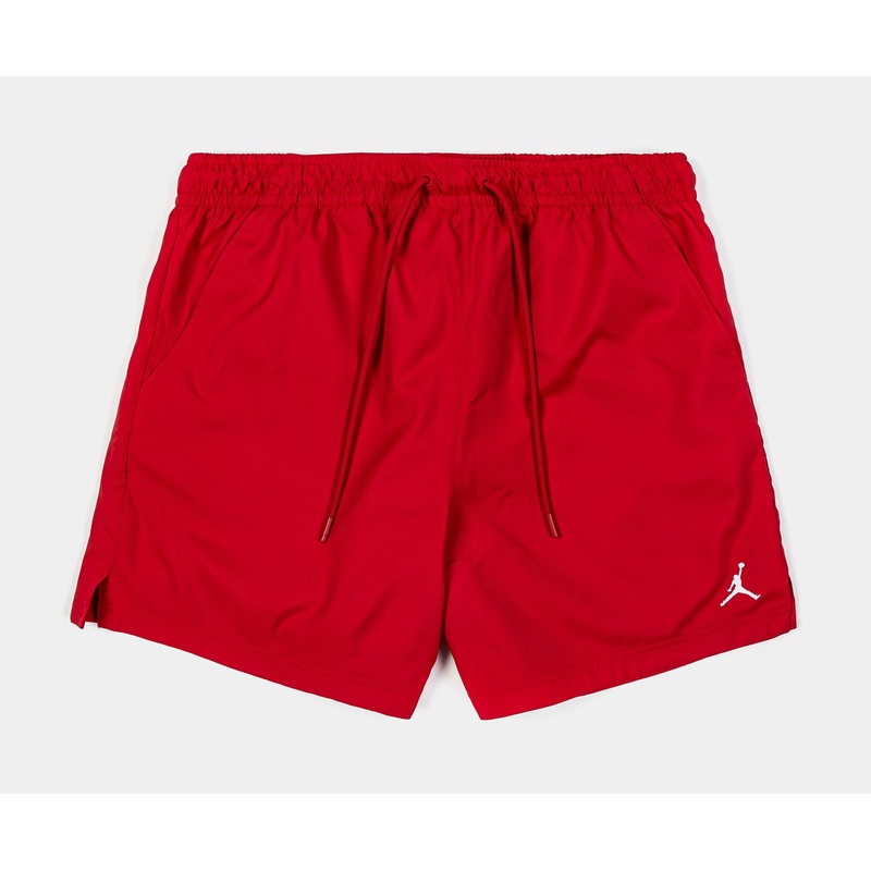 Essentials Poolside 5″ Mens Shorts (Red/White)