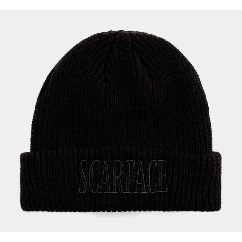 SP x Scarface Logo Beanie Mens Hat (Black)