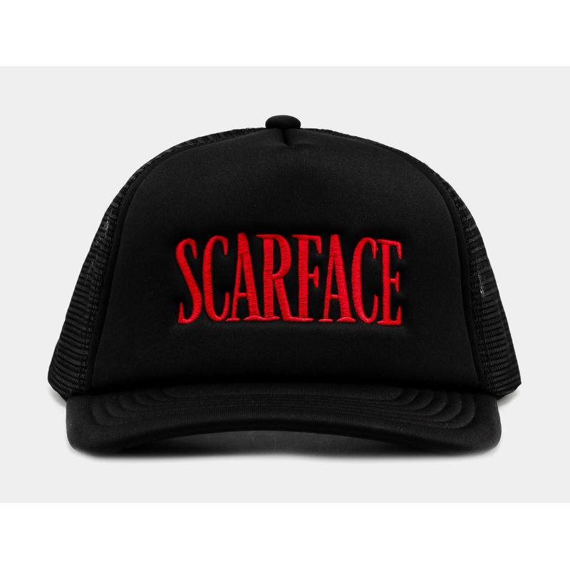 SP x Scarface Logo Trucker Mens Hat (Black)