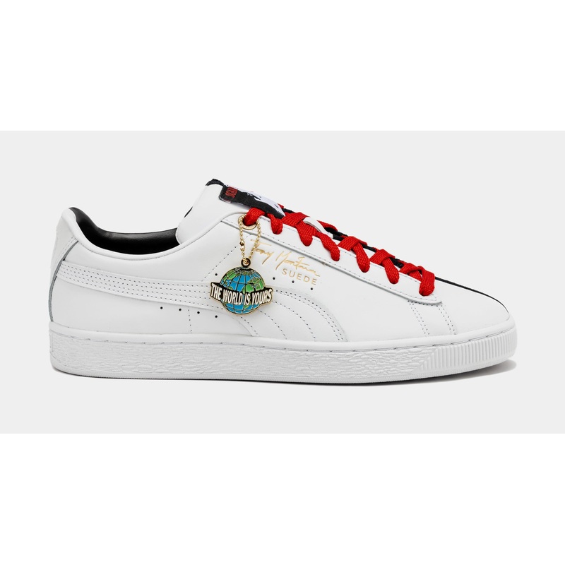 SP x Scarface Puma Suede 50/50 Mens Lifestyle Shoes (Black/White)