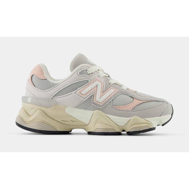9060 Preschool Running Shoes (Pink Haze/Grey)