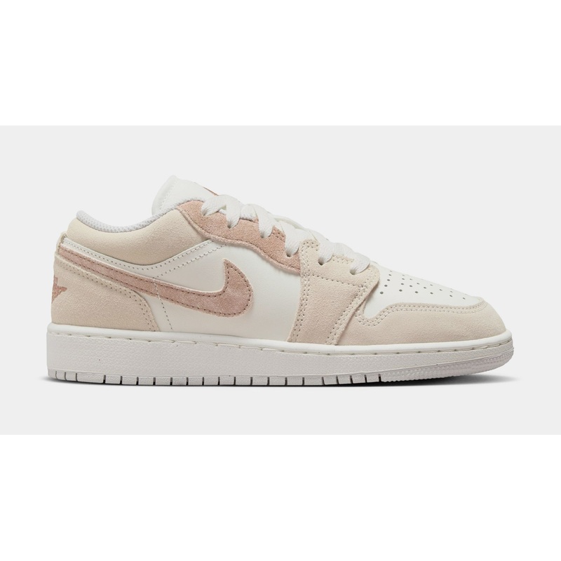 Air Jordan 1 Low SE Legend Light Brown Grade School Lifestyle Shoes (Legend Light Brown/Sail/Neutral Grey/Archaeo Brown)
