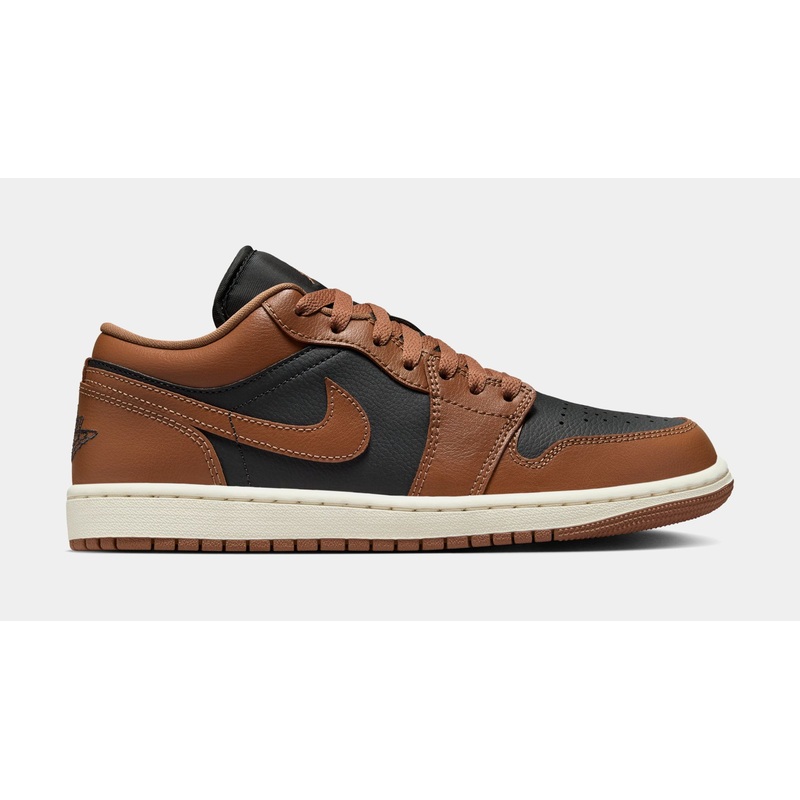Air Jordan 1 Retro Low Archaeo Brown Womens Lifestyle Shoes (Archaeo Brown/Black/Sail)