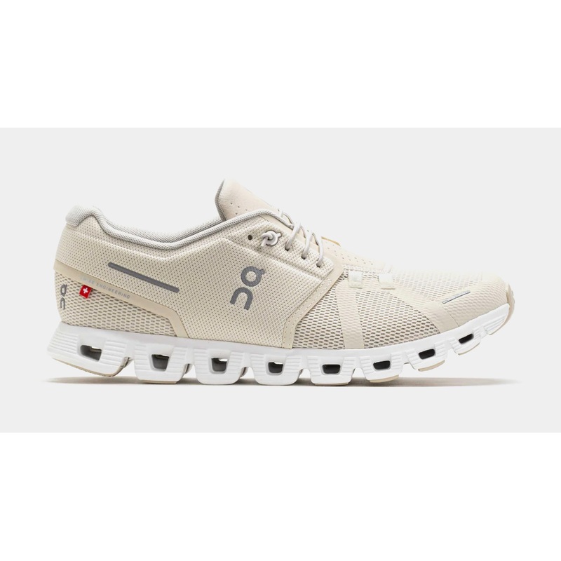 Cloud 5 Mens Running Shoes (Cream/Sand)
