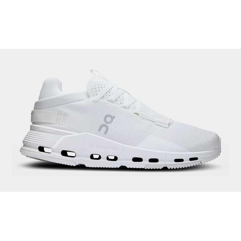 Cloudnova 2 Mens Running Shoes (All White)