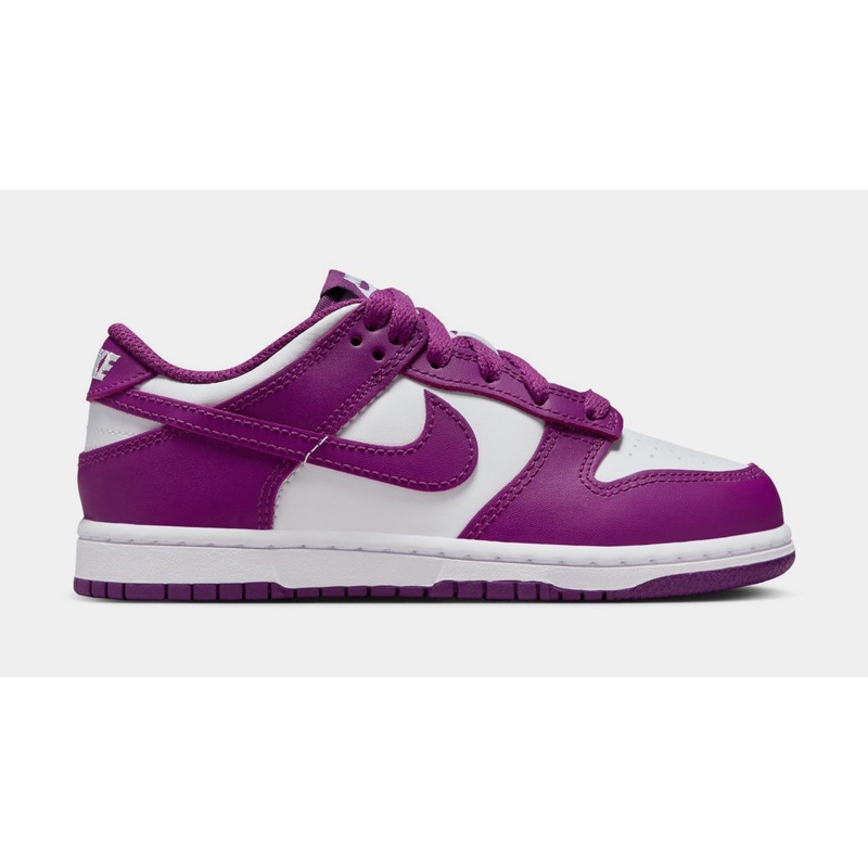 Dunk Low Preschool Lifestyle Shoes (Viotech/White)