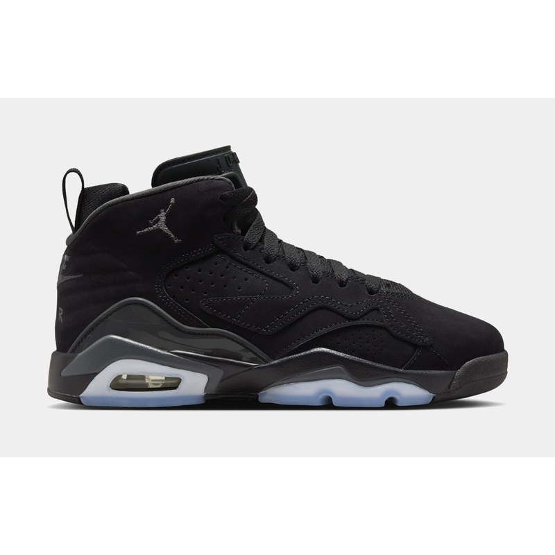 Jumpman MVP Grade School Lifestyle Shoes (Black/White)