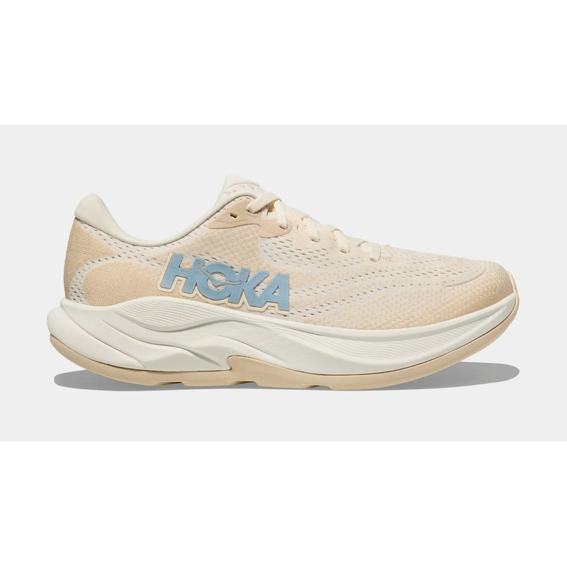 Rincon 4 Womens Running Shoes (Beige/Blue)