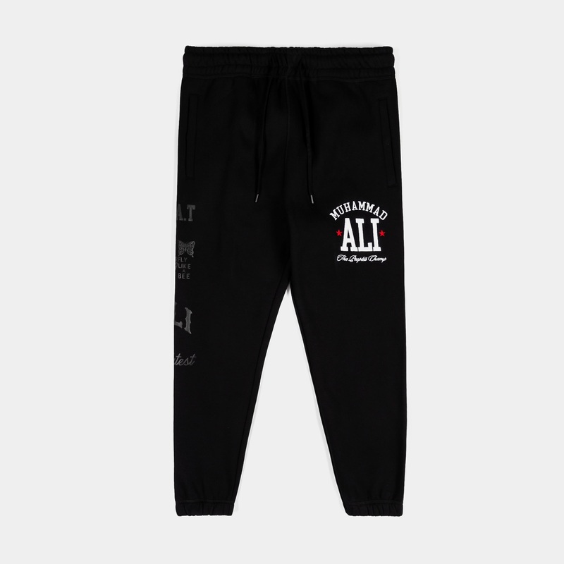 SP x Muhammad Ali The People’s Champ Joggers Mens Pants (Black/Red)