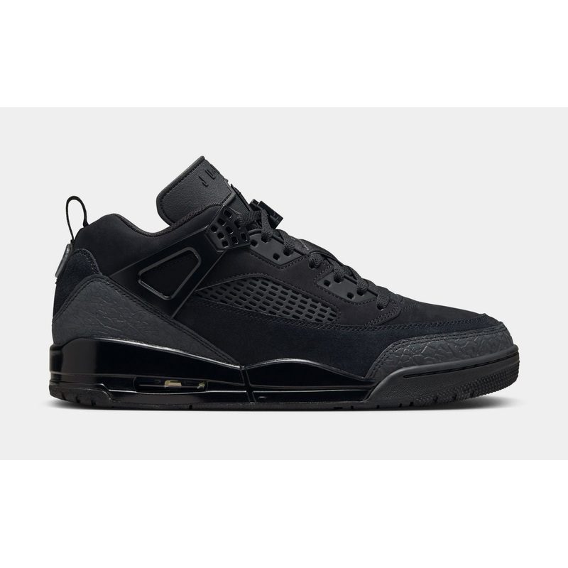Spizike Low Mens Basketball Shoes (Black)