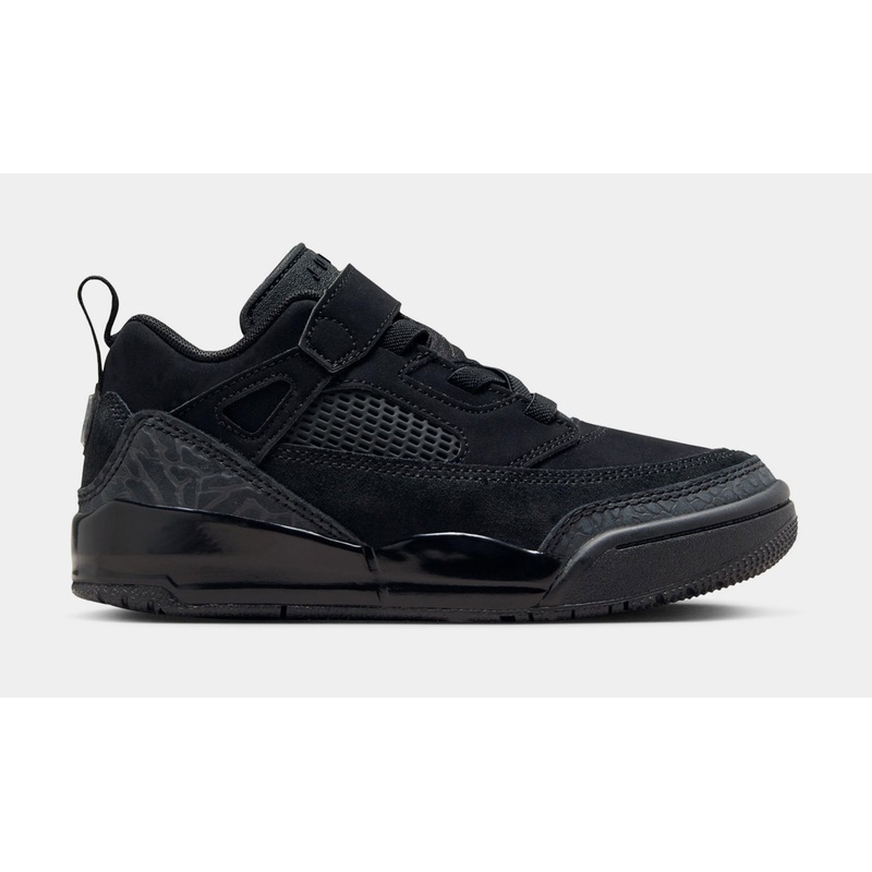 Spizike Low Preschool Lifestyle Shoes (Black)