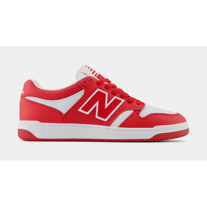 480 Mens Lifestyle Shoes (Red/White)