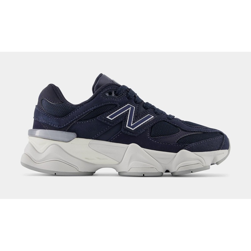 9060 Grade School Running Shoes (Eclipse/White)