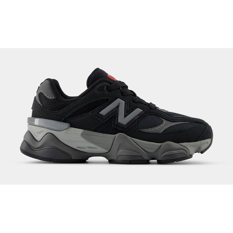 9060 Preschool Lifestyle Shoes (Black/Grey)